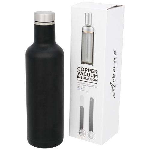 Botella con aislamiento de cobre al vacío de 750 ml