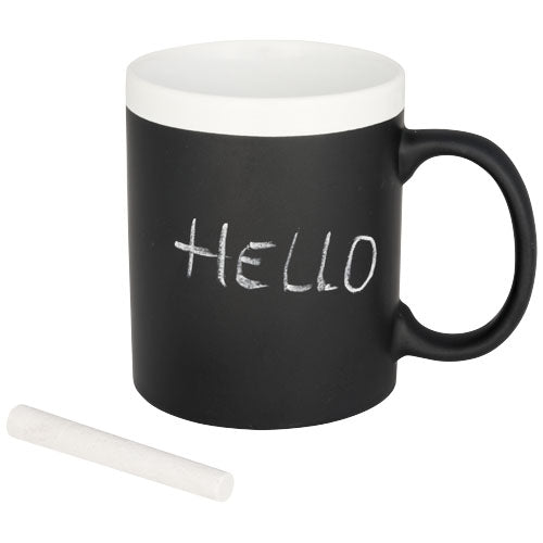 Taza de cerámica de 330 ml escritura tiza