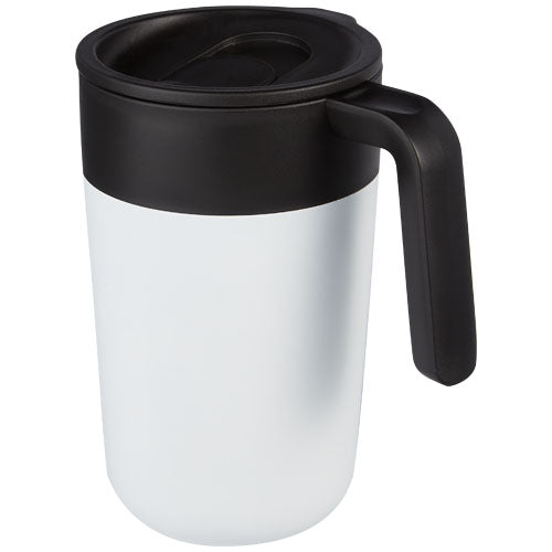 Taza de 400 ml con doble pared reciclada "Nordia"