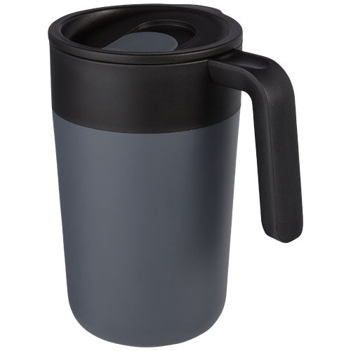 Taza de 400 ml con doble pared reciclada