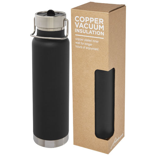 Bidón deportivo de 750 ml con aislamiento al vacío de cobre