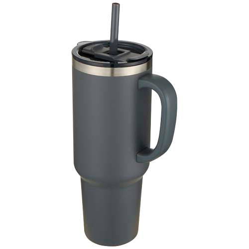 Vaso de cobre de 1200 ml con doble pared, pajita, aislamiento y certificado RCS