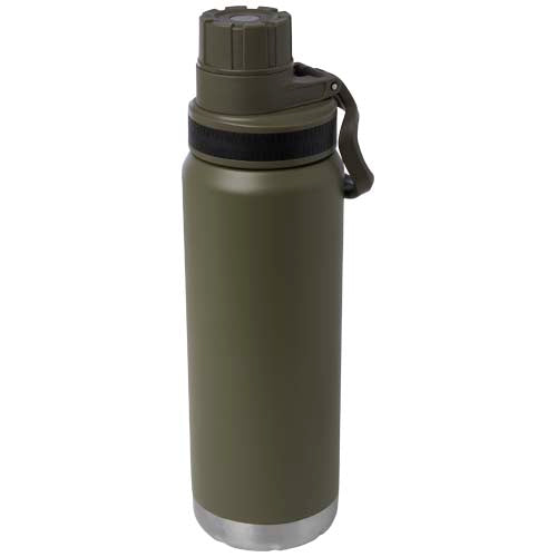 Botella de 700 ml con aislamiento de cobre en acero inoxidable reciclado con certificado RCS (segura para carbonatar)
