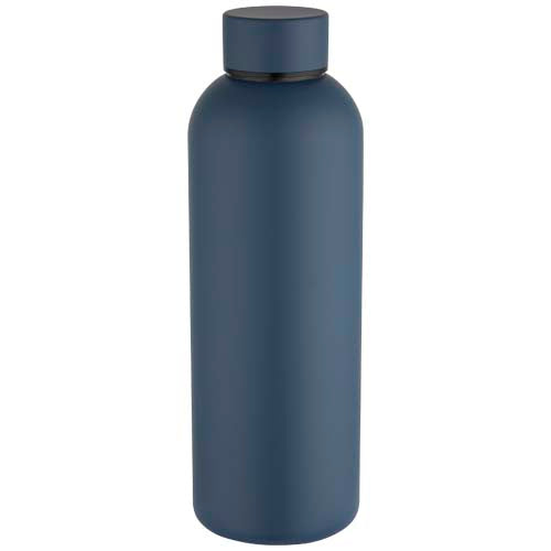 Botella de agua de 750 ml de acero inoxidable reciclado con pared simple y certificado RCS