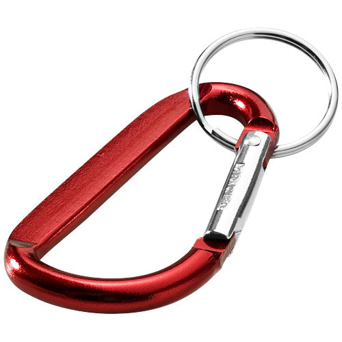 Llavero con mosquetón de aluminio reciclado RCS