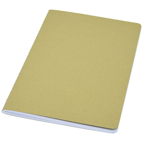Libreta con tapa de papel triturado