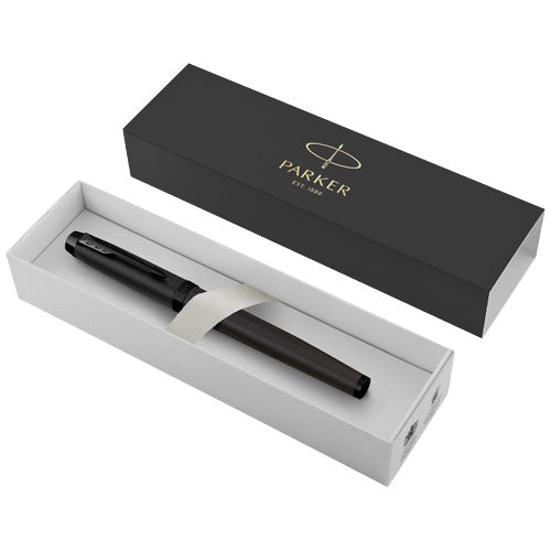 Parker rollerball acromático (tinta negra)