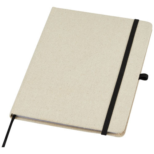 Libreta de tapa dura de algodón orgánico