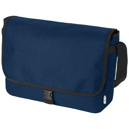Bolsa de mensajero de plástico reciclado