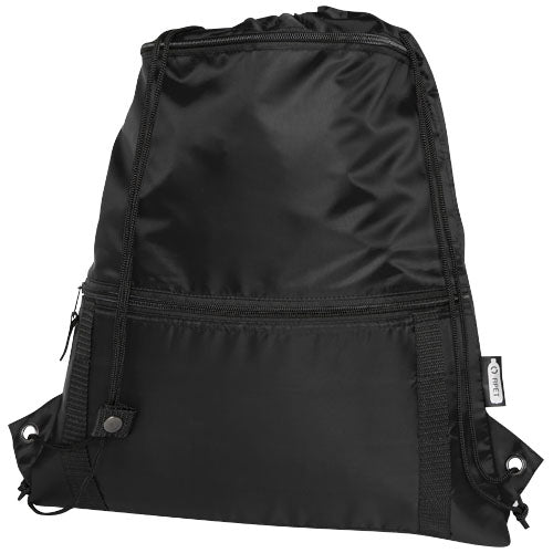 Bolsa con cordón aislada y reciclada de 9L