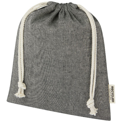 Bolsa de regalo mediana de 1,5 l de algodón reciclado GRS de 150 g/m²