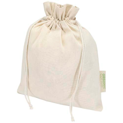 Bolsa de regalo algodón orgánico OCS de 140 g/m² - 30 x 25 cm