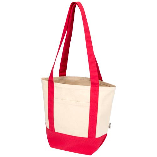 Bolsa Tote mini de algodón reciclado GRS de 320 g/m²