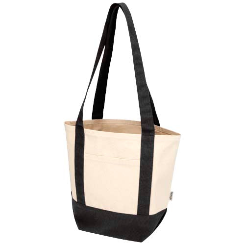 Bolsa Tote mini de algodón reciclado GRS de 320 g/m²