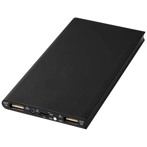 Batería externa de aluminio de 8000 mAh