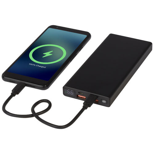 Batería externa de aluminio PD de 10 000 mAh y 22,5 W "Hybrid"