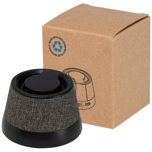 Altavoz inalámbrico magnético de plástico reciclado de 3 W
