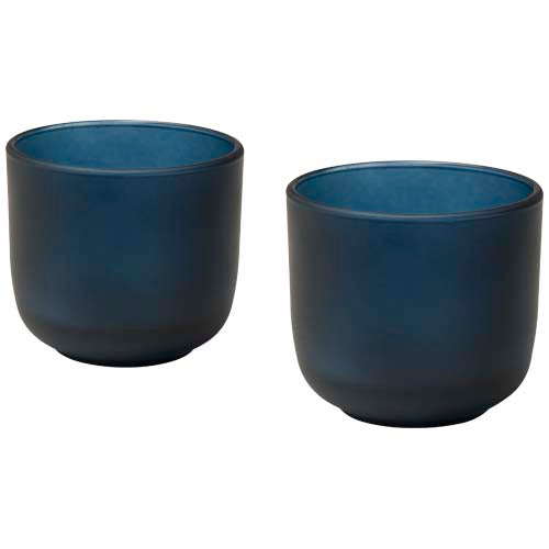 Juego de 2 vasos de cristal de 200 ml