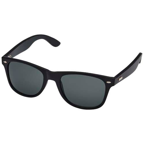 Gafas de sol de bambú con revestimiento en negro