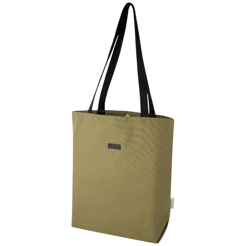 Bolsa Tote versátil de lona reciclada GRS de 14 l