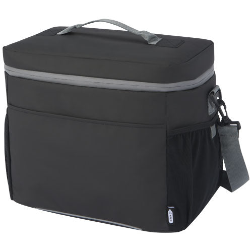 Bolsa isotérmica de 22 l para 20 latas de material reciclado GRS resistente al agua