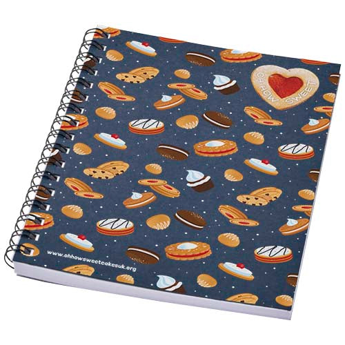 Cuaderno con espiral A6 a color