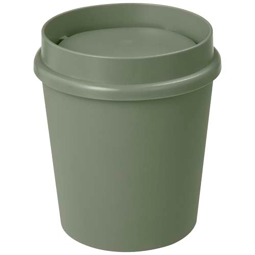 Vaso de 200 ml con tapa de 360°