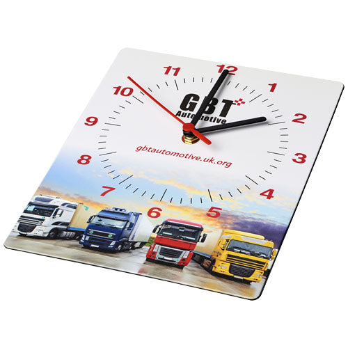 Reloj de pared rectangular