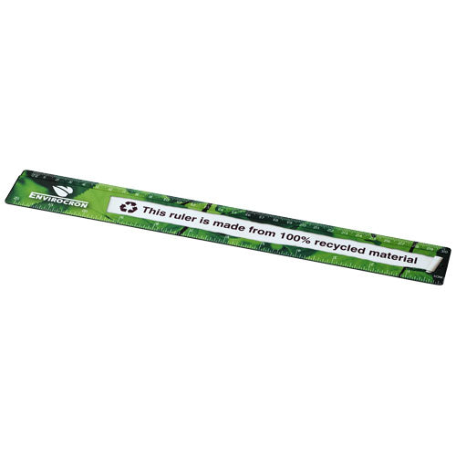 Regla de 30 cm de plástico 100 % reciclado