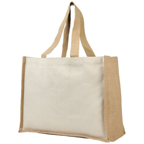 Bolsa Tote para la compra de lona y yute de 320 g/m²