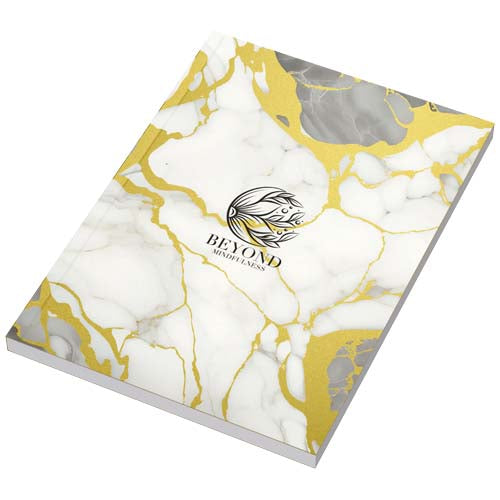 Libreta A5 de tapa blanda metalizada - 100 hojas