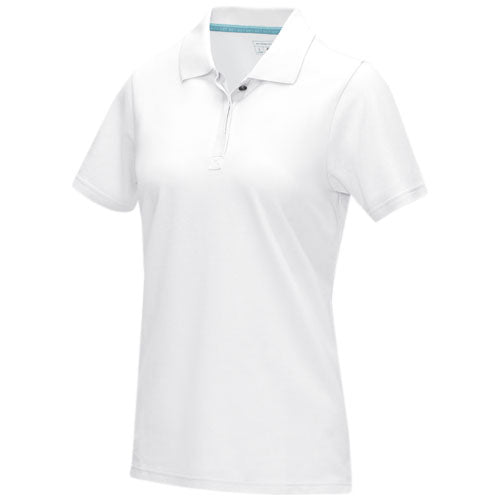 Polo orgánico de manga corta para mujer
