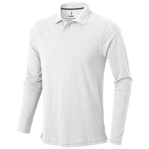 Polo de manga larga para hombre