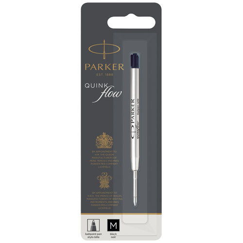 Parker recambio de bolígrafo Quinkflow (tinta negra)
