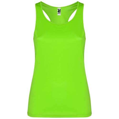 Camiseta deportiva sin mangas para mujer