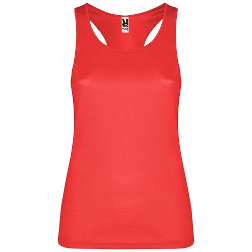 Camiseta deportiva sin mangas para mujer