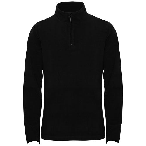 Chaqueta de forro polar con media cremallera para mujer