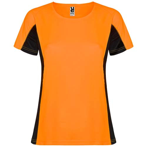 Camiseta deportiva de manga corta para mujer
