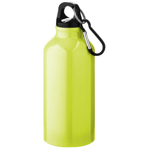 Botella de 400 ml de aluminio con mosquetón