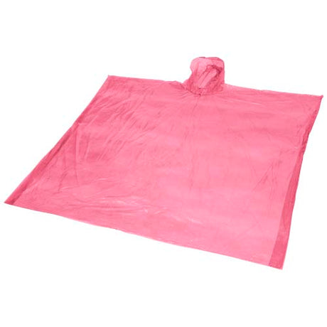 Poncho impermeable desechable con funda