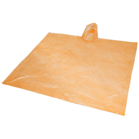 Poncho impermeable desechable con funda