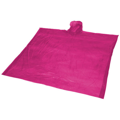 Poncho impermeable desechable con funda
