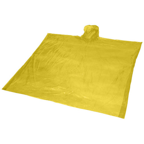 Poncho impermeable desechable con funda
