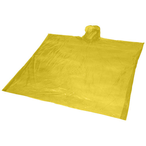 Poncho impermeable desechable con funda