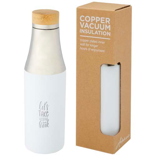 Botella de acero inoxidable con aislamiento al vacío de cobre de 540 ml Hulan