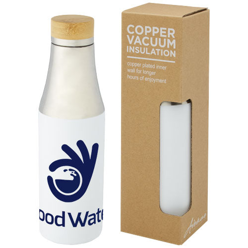 Botella de acero inoxidable con aislamiento al vacío de cobre de 540 ml Hulan
