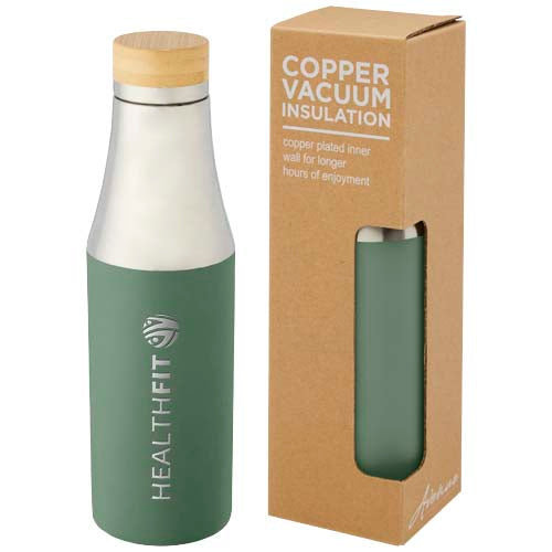 Botella de acero inoxidable con aislamiento al vacío de cobre de 540 ml Hulan