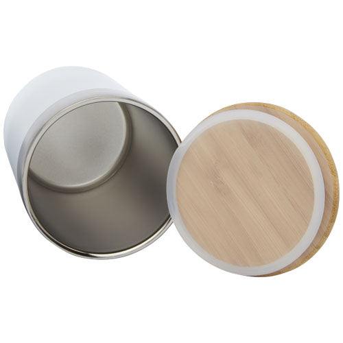 Vaso de 330 ml de acero inoxidable con aislamiento al vacío de cobre y tapa de bambú Lagan