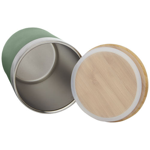 Vaso de 330 ml de acero inoxidable con aislamiento al vacío de cobre y tapa de bambú Lagan