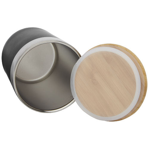 Vaso de 330 ml de acero inoxidable con aislamiento al vacío de cobre y tapa de bambú Lagan